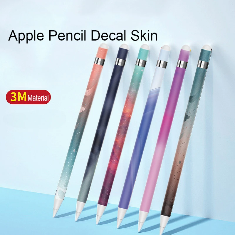 Гладкие Стикеры с милым рисунком для Apple Pencil 1 2 чехол креативная защитная