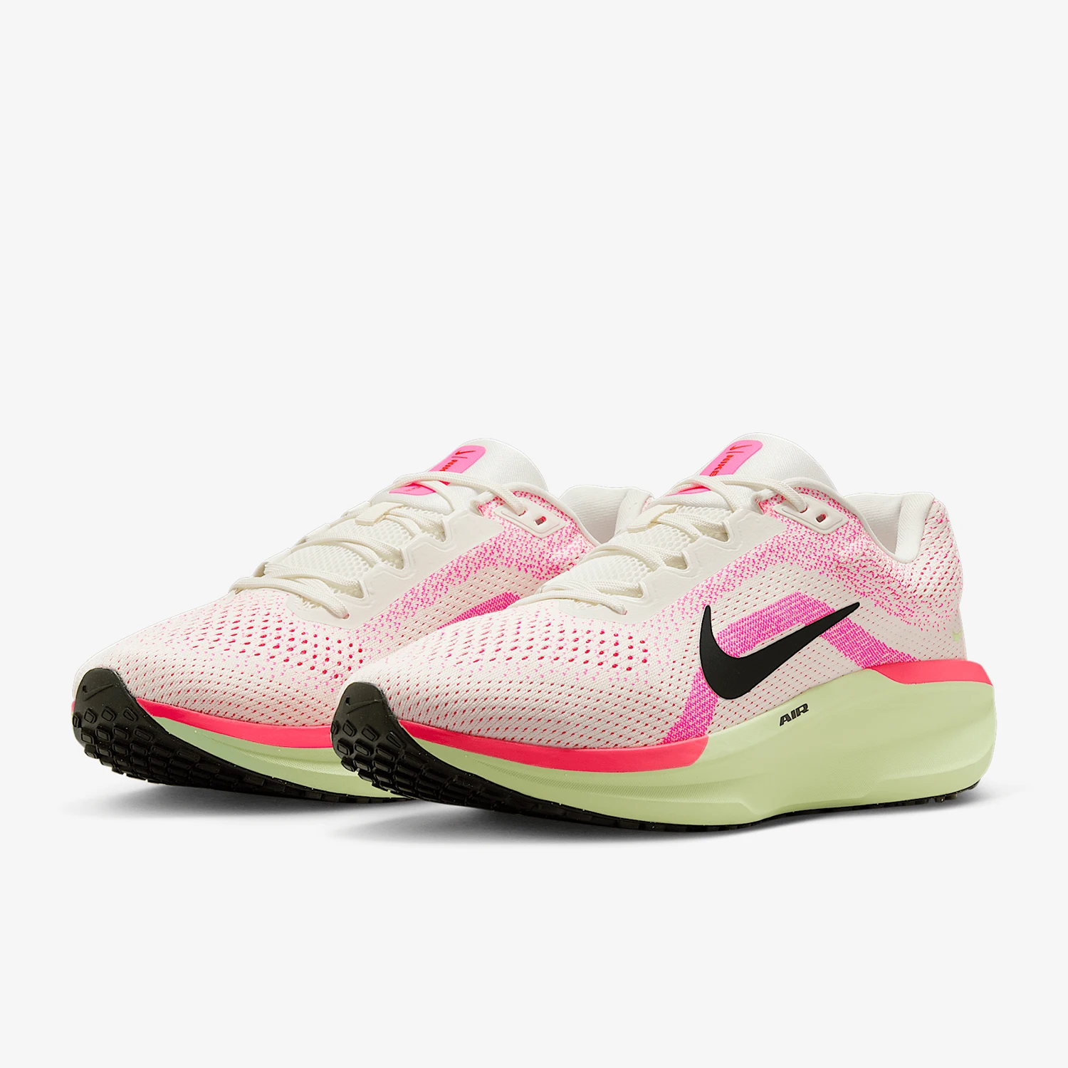 Фото Мужские дышащие кроссовки Nike Authentic Winflo 11 с сетчатой стелькой и амортизацией HV3141-100 №1