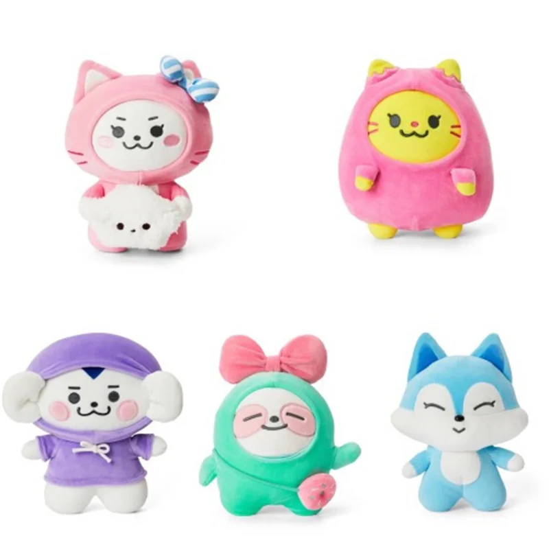Плюшевая кукла ITZY WDZY кавайная корейская KPOP Itzy Plushies Yuna Lia Yeji RyuJin - Цена: 549.43