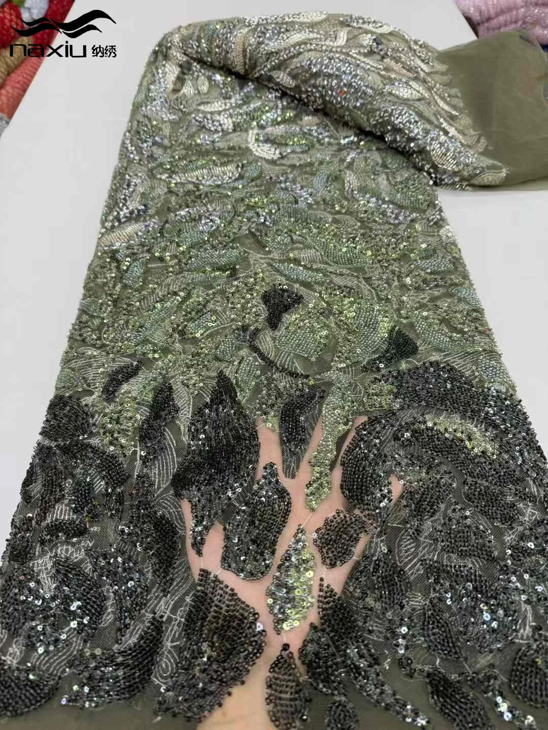 Мадисон новейшие нигерийские кружевные ткани модные женские африканские