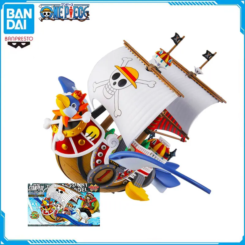 

One Piece Grand Ship Collection Thousand Sunny Pirate Ship Anime Action Figure Model Kit Assembl Genuine Original