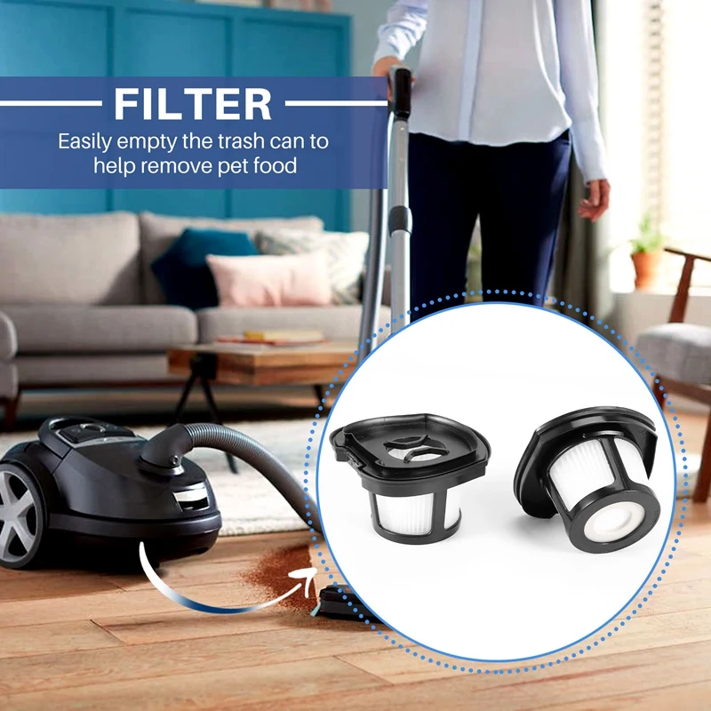 3 упаковки фильтров для Bissell 2390 2390A 2389 ластик волос домашних животных беспроводная