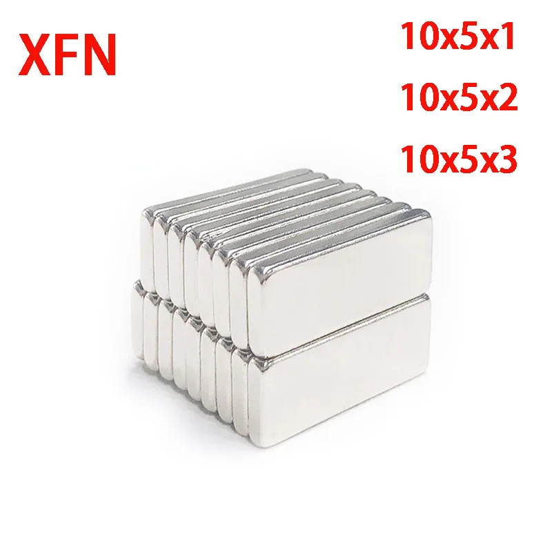 

Сверхпрочные прямоугольные квадратные магниты, редкоземельные неодимовые железные борные Постоянные Магнитные блочные магниты N35 10x5x1 10x5x2 ...