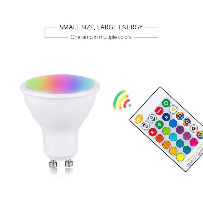 

220V E27 RGB LED Bulb Lights 5W 10W 15W RGBWW Light 110V LED Lampada Changeable Colorful RGBW LED Lamp With IR Remote