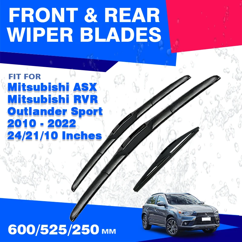 

Для Mitsubishi ASX/RVR Outlander Sport 2010-2022 передние и задние щетки стеклоочистителя, омыватель лобового стекла, автомобильные аксессуары