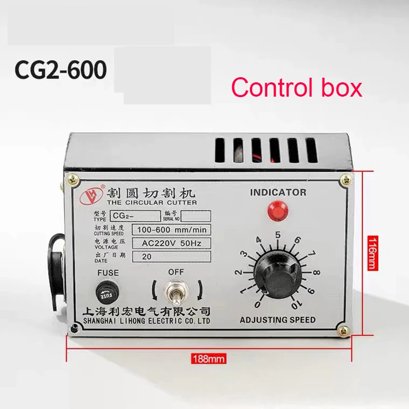 

CG2-600 Circular Cutting Machine Flame Cutting Machine Accessories Panel Assembly Control Box Motor