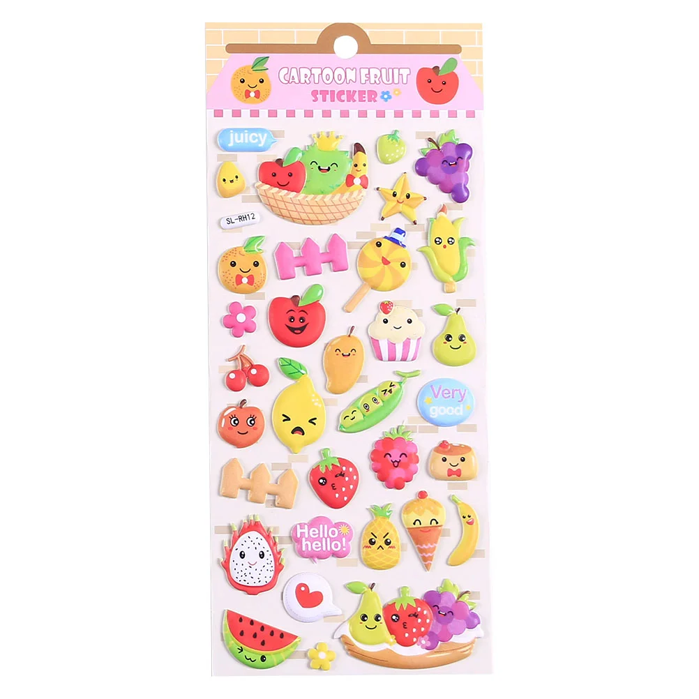 

Stickers Sticker Kids Puffy 3Dfavors Toddlers Teachers Photo Scrapbooking Children Party Journal Planneraward Sheet Cartoon