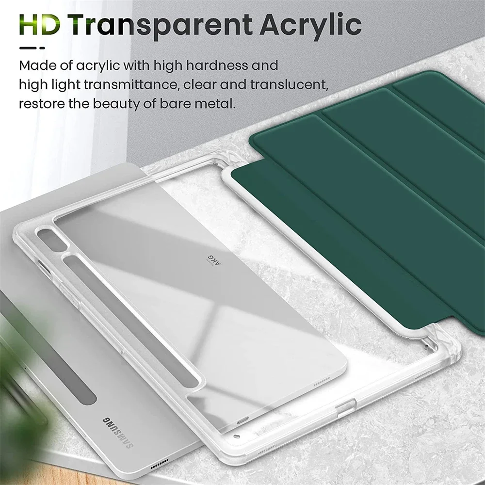 Чехол для Samsung Galaxy Tab S7 11 &quot2020 SM-T870 T875 Магнитный смарт-чехол S8 2022 SM-X700 X706 Funda