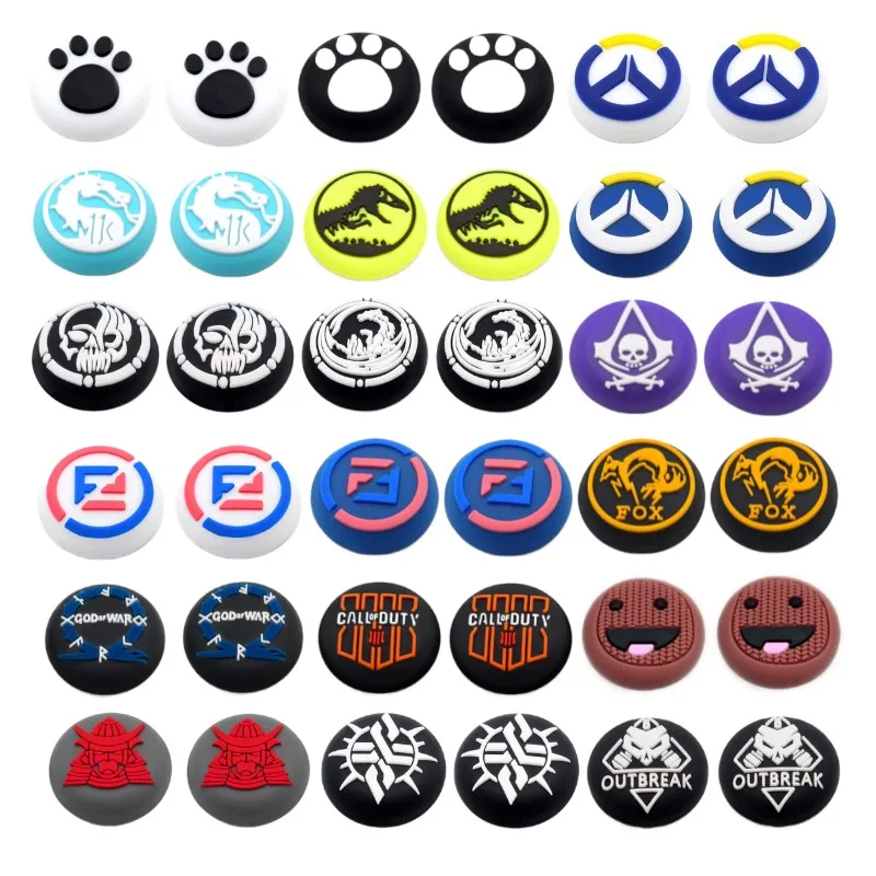

Silicon Thumb Stick Grip Cap Cover For Playstation5 PS5 PS4 XBOXONE XBOX Series X/S Controller Accessories thumbstick grip caps