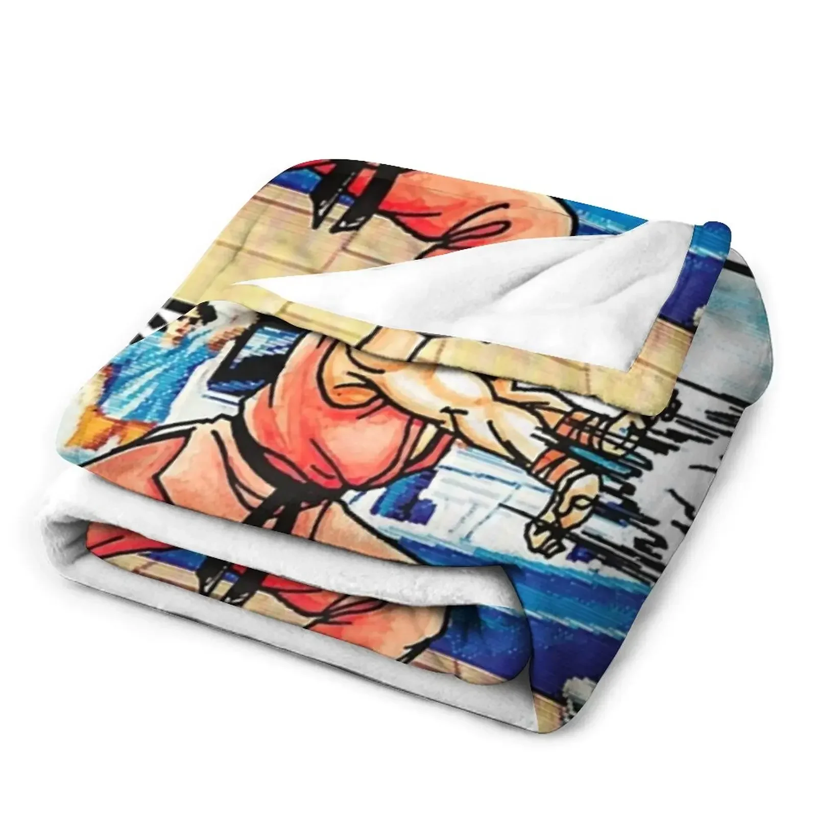 Кистевое одеяло Ken Masters Hadoken искусственное