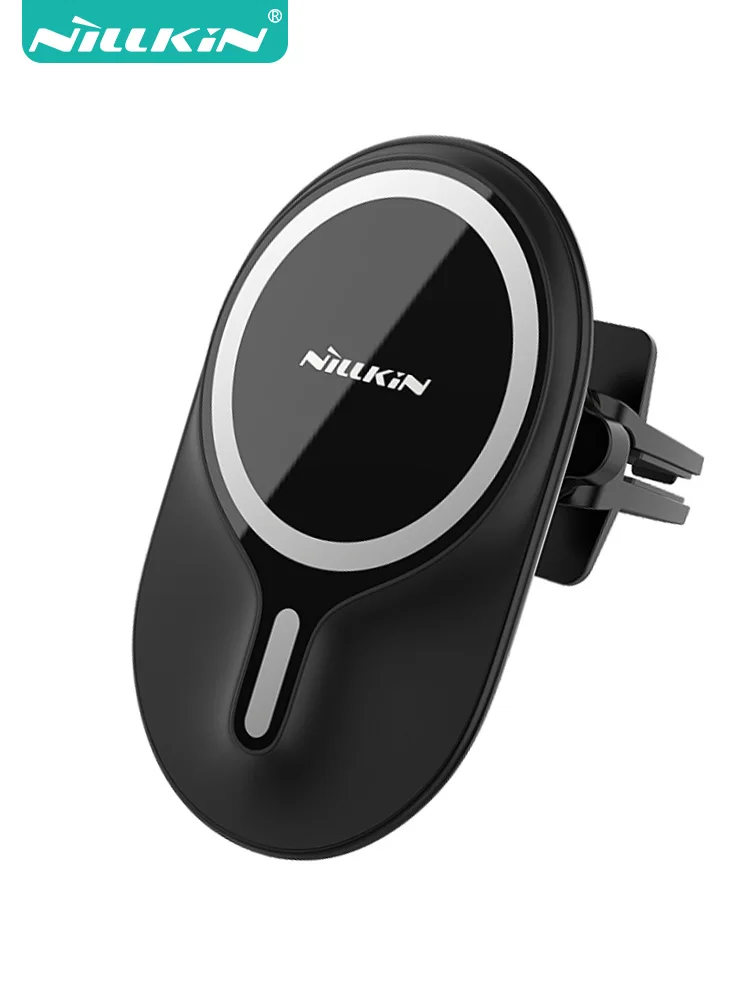 NILLKIN Magnetic Wireless Car Charger Mount for iPhone 13 Pro Max Fast Charging Wireless Charger Car Phone Holder For iPhone 12