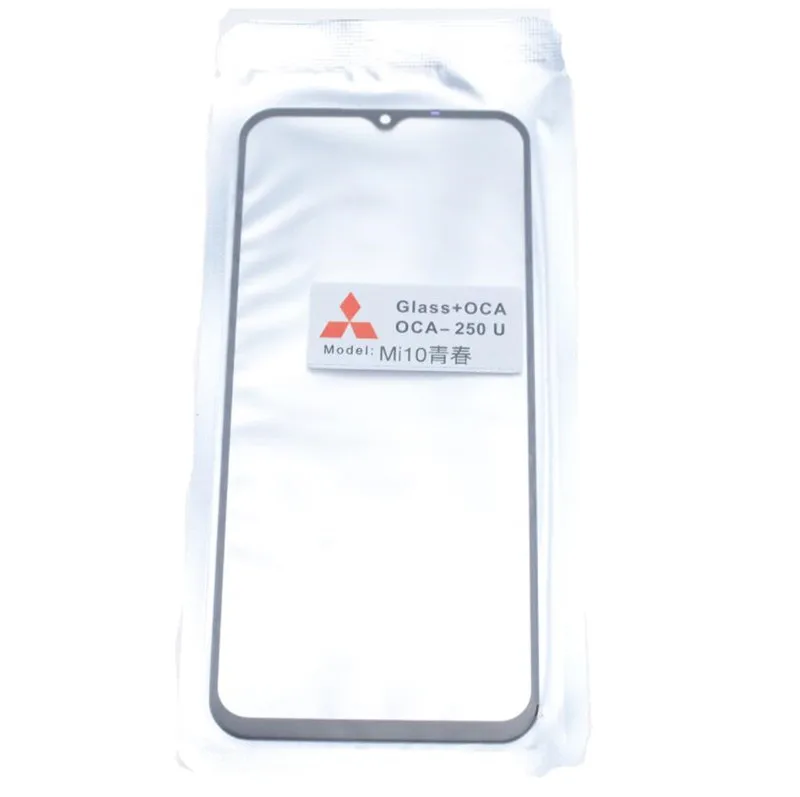 

Переднее стекло для Xiaomi Mi 10 Pro 11 Ultra Note 10 Lite, сенсорный экран, ЖК-дисплей, внешняя панель, запасные части + OCA