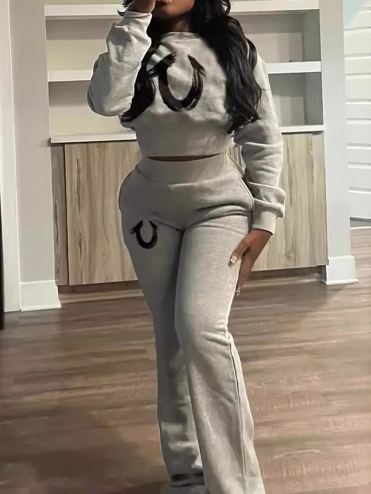 Женский комплект из 2 предметов Dashiki африканская одежда осень-зима новый модный