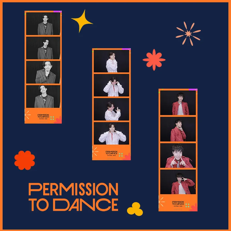 

7PCS Album Permission To Dance Korea Kpop Bangtan Boys Photocards Lomo Card Postcard for Diary Photo Card Stationery Fans Gift