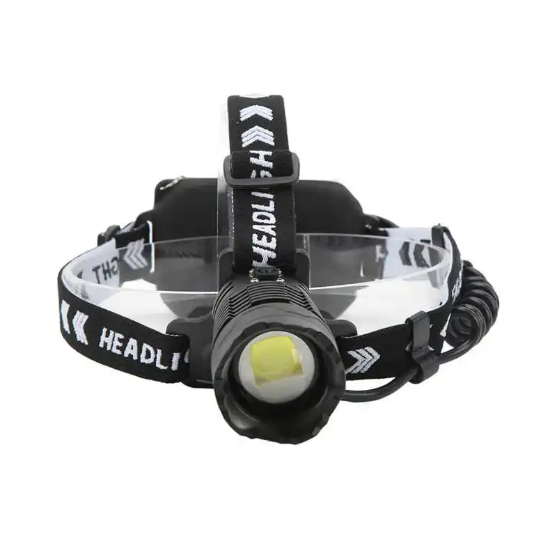 Купи Headlamp Telescopic Zoom 90 Degree Adjustable LED Rechargeable Headlamp Aluminum Alloy for Hiking за 1,183 рублей в магазине AliExpress