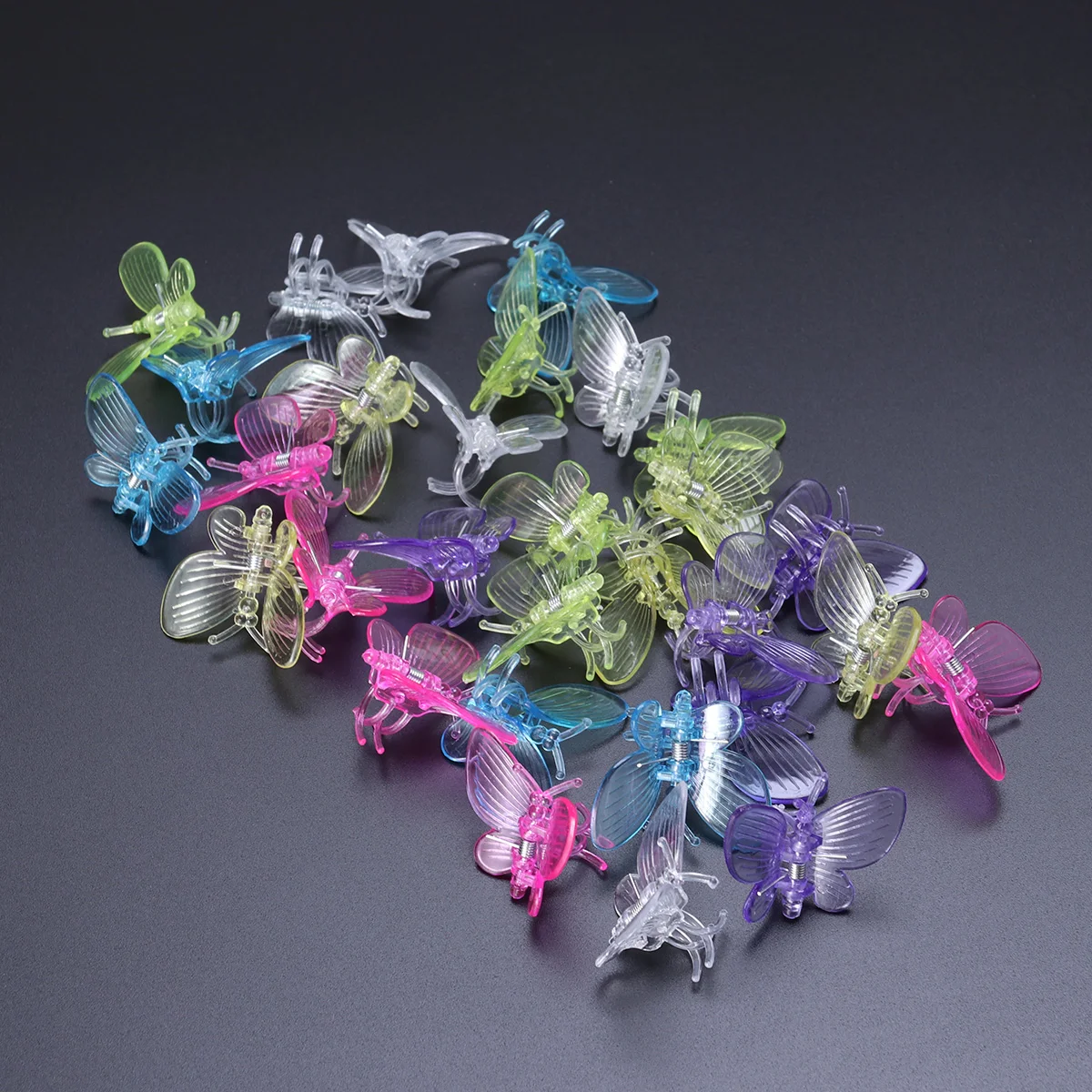 

30PCS Orchid Clips Garden Flower Gardening Bonsai Orchid Shape Clips Vine Fixed Clips Graft Plant Support Vine Clips