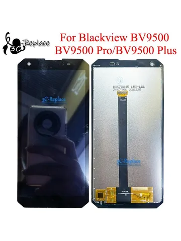 Черный ЖК-дисплей 5,7 дюйма для Blackview BV9500 BV9500 Pro BV9500 Plus, сенсорный экран, дигитайзер, сменная панель в сборе