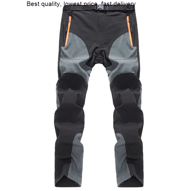 

Mens Pants Hiking Trekking Quick Dry Lightweight Splashproof UV Proof Stretch Fishing Outdoor Travel Climbing Trousers