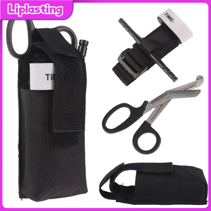 

Аптечка первой помощи на открытом воздухе, быстрое выживание, гемостаз, экстренное военное исследование одной рукой, операционные бриллиан...