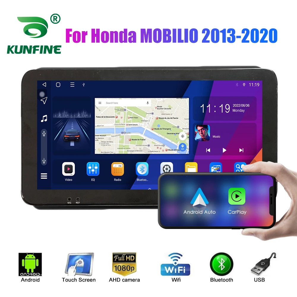 

10.33 Inch Car Radio For Honda MOBILIO 2013-2020 2Din Android Octa Core Car Stereo DVD GPS Navigation Player QLED Screen Carplay