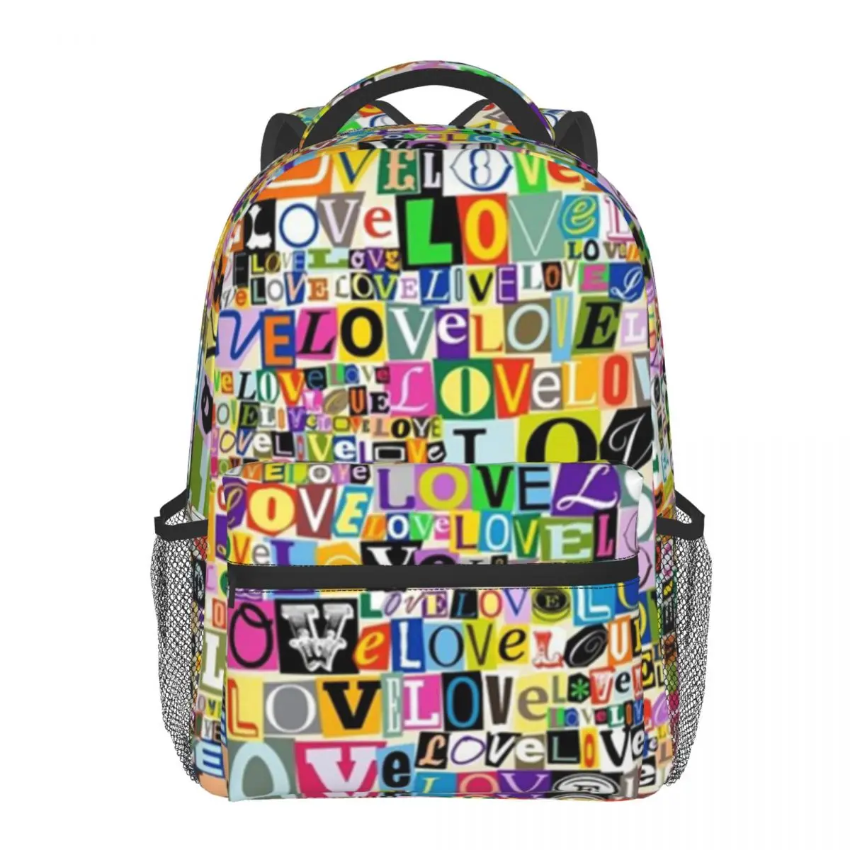 

Men Women Love Valentine Day Backpack Student Travel School Bags Large Capacity Bagpack