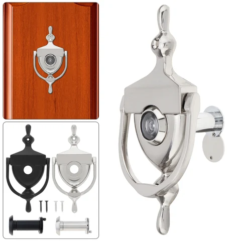 Дверной молоток Security Peek Peep Holes Дверная ручка для стальных дверей / Дверь от 1,38 до 1,97 дюйма с дверным просмотром из твердой латуни 14 мм