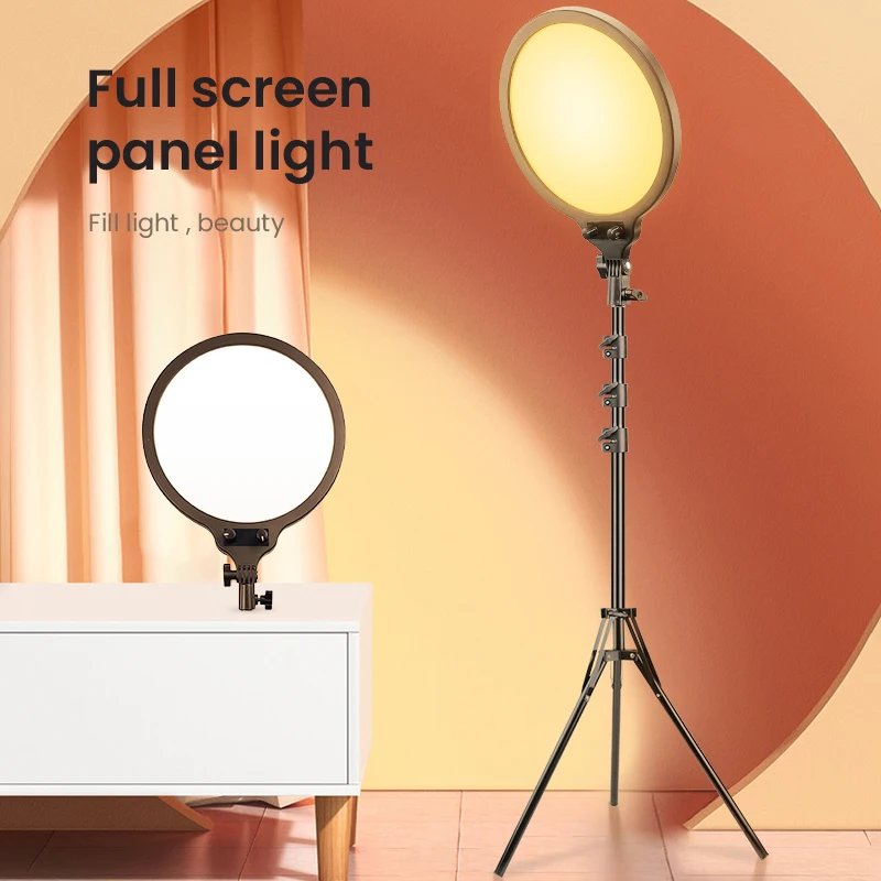

10 Inch Ring Light LED Light 3000K-6000K With Bi-Color for Live Stream Makeup YouTube Video TikTok Photography Fill Lamp