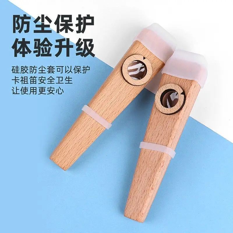 

Wooden Kazoo Flute, Real Wood Flute, Guitar, Trumpet, Large And Niche Instrument Accompaniment, Easy To Learn For Beginners