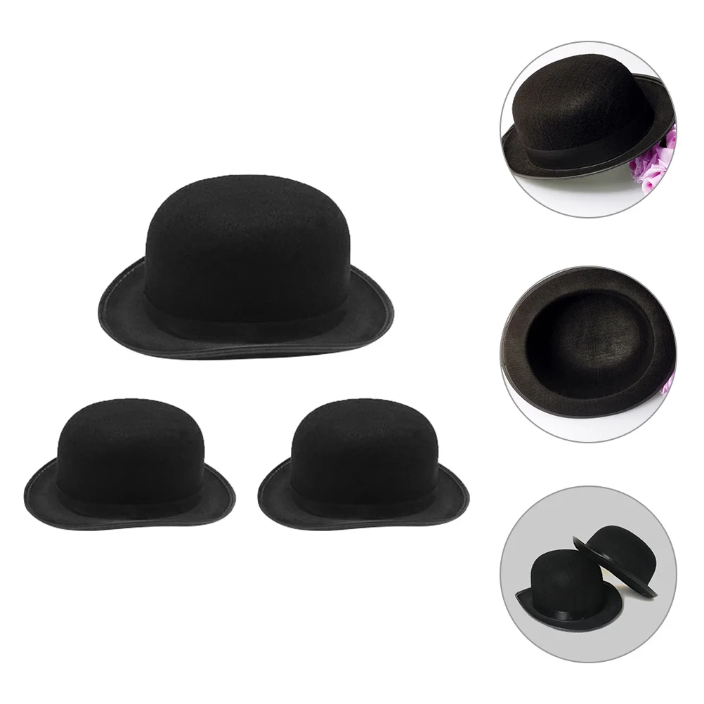 

3 pcs Top Hat Magician Top Hat Adult Top Hat Kids Top Hat Men Top Hat Cosplay Top Hat