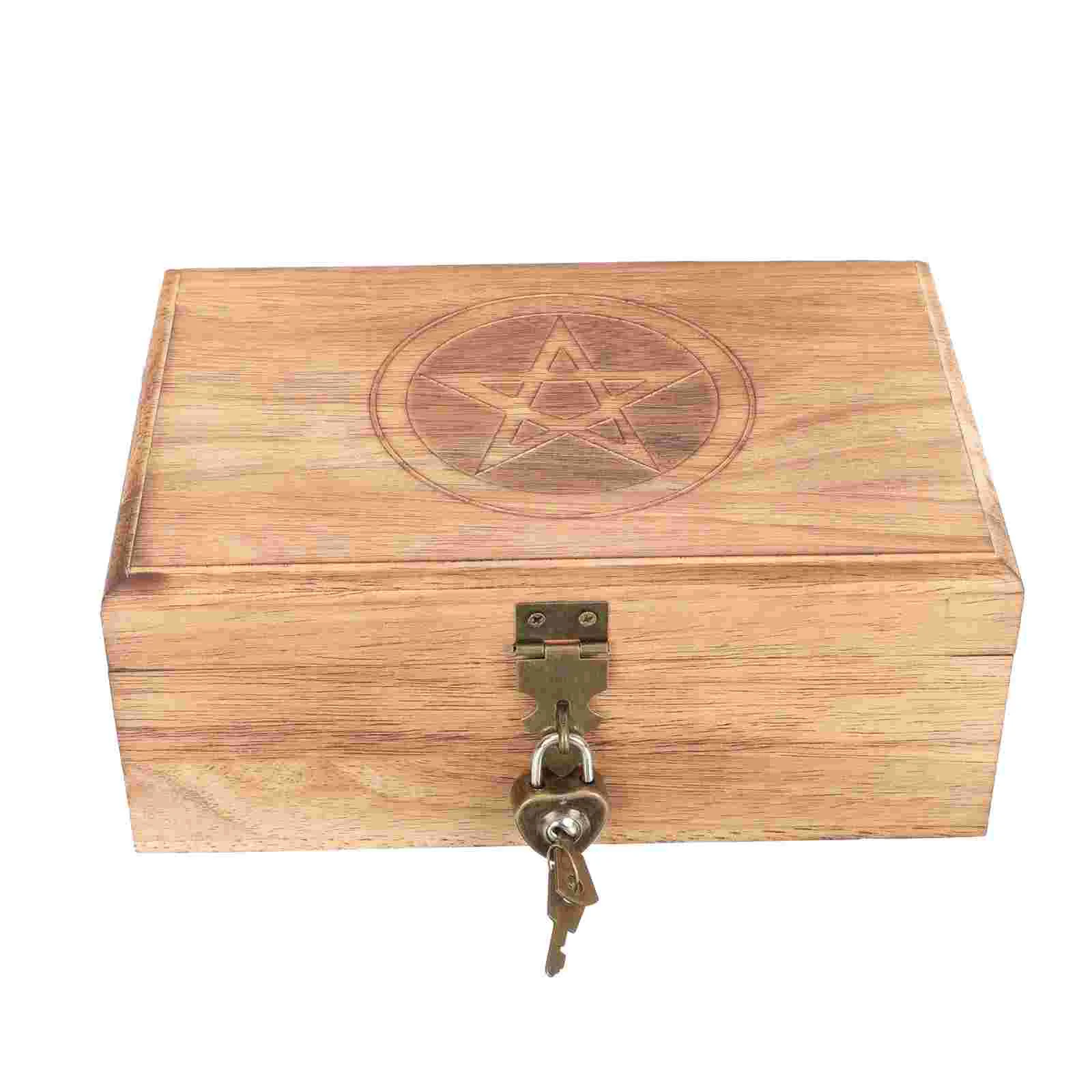 

Деревянная коробка, органайзер для мелочей, держатель для украшений, декоративная коробка для хранения, домашний декор
