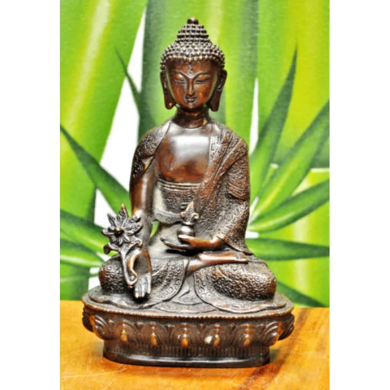 

Старинная стильная фотостатуя из латуни/меди Quan Yin