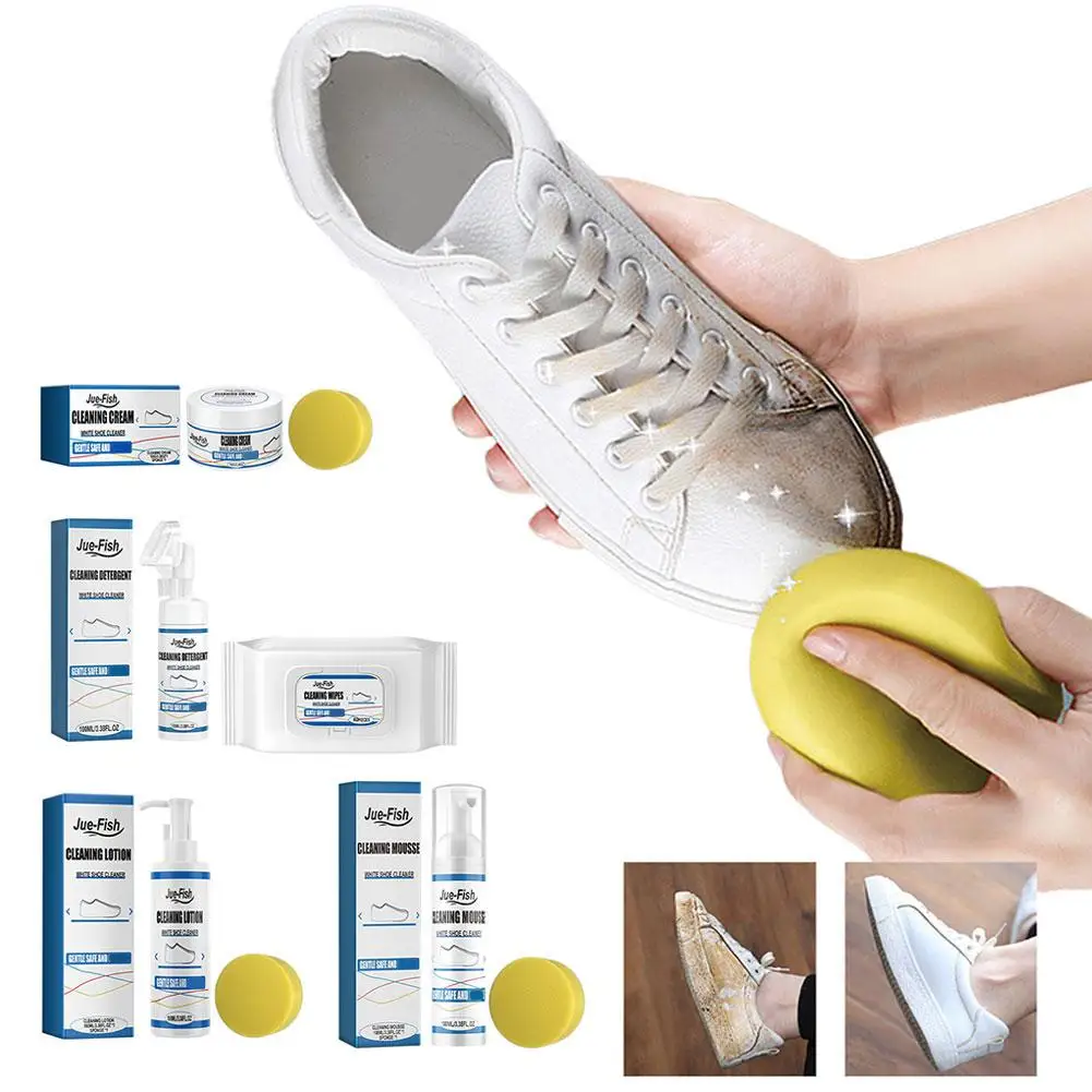 Новый комплект для отбеливания обуви высокого качества с лентой и щеткой желтые