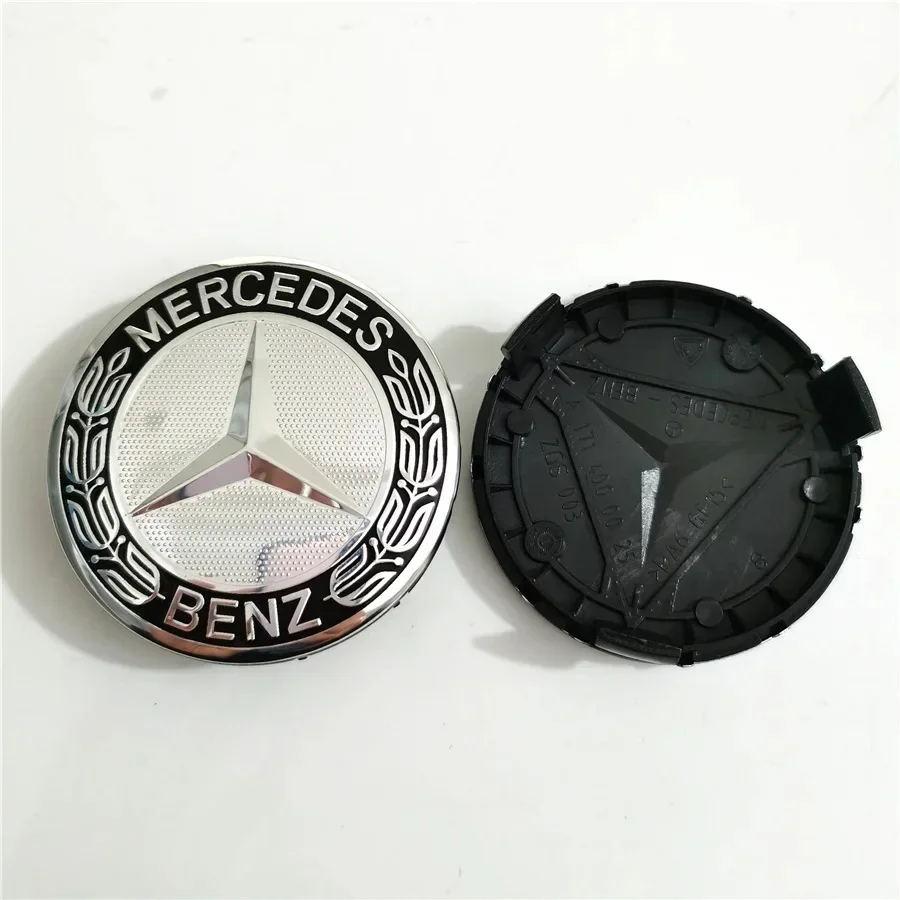 

75 мм-4 шт. колпаки для центральной ступицы колес автомобиля для Mercedes-Benz B/C/E/S Class A Class C200L GLC GLK CLA украшения аксессуары