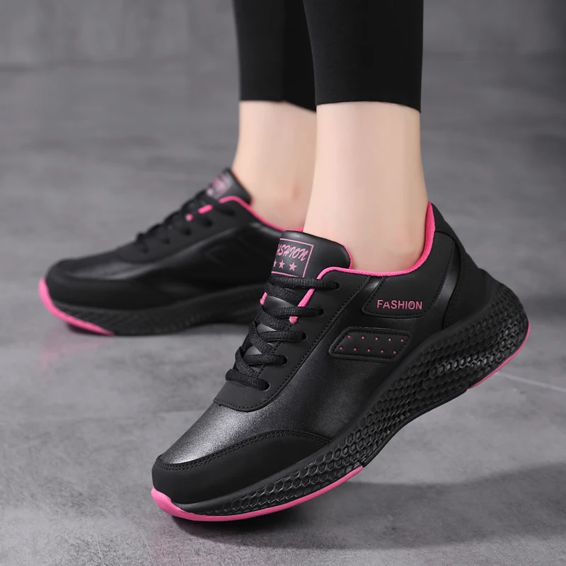 

Brand Designer Women Sneakers Chaussure Femme Platform Shoe Chunky Sneakers Tenis Masculino Size 35-42 New Black Shoes for Woman