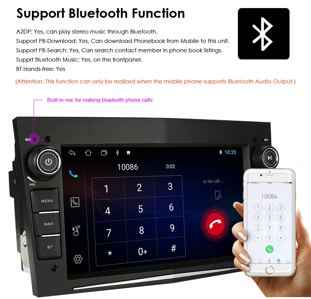 $114.00 Android10 2Din Car GPS Radio Stereo PLAYER for Opel Astra H J 2004 Vectra Vauxhall Antara Zafira Corsa C D Vivaro Meriva Veda BT