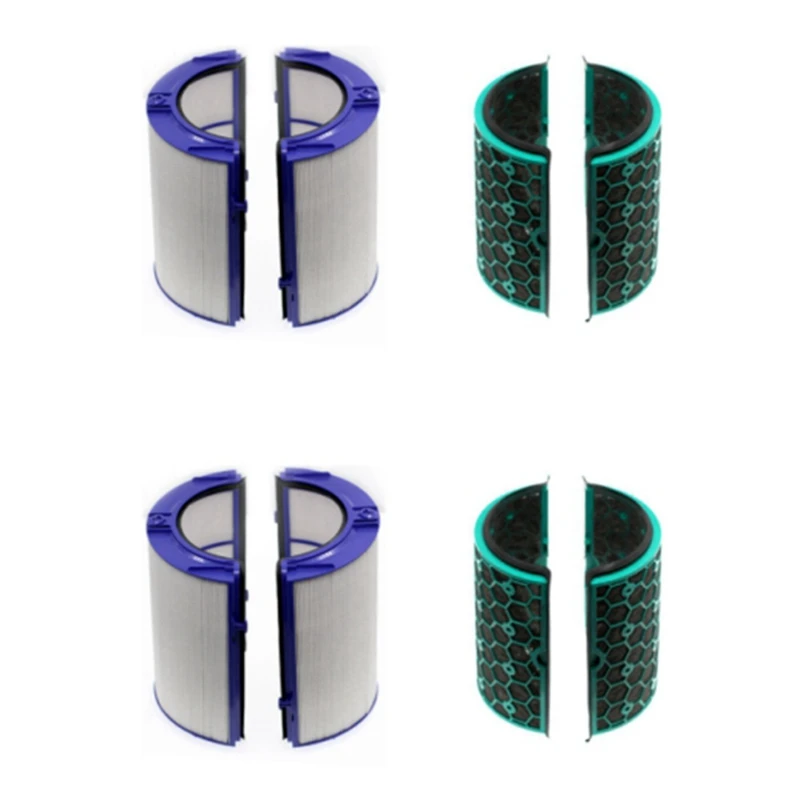 

Фильтр очистителя воздуха Dyson, 2 комплекта фильтров TP04/05 HP04/05 DP04, с активированным углем