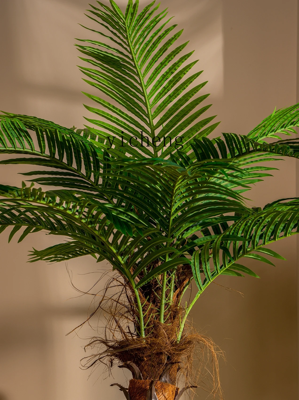 Tqh Подсолнечник Пальма зеленое растение искусственные деревья горшок для