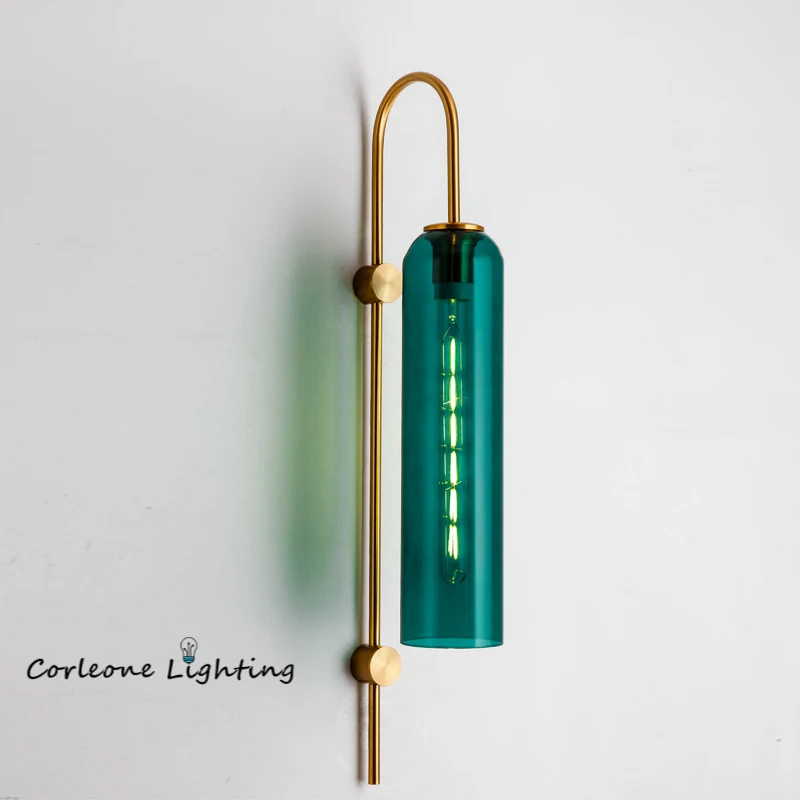 Дешево Скандинавские настсветодиодный светодиодные светильники, стеклянсветильник прикроватные светильники для гостиной, внутреннего дворика, ...