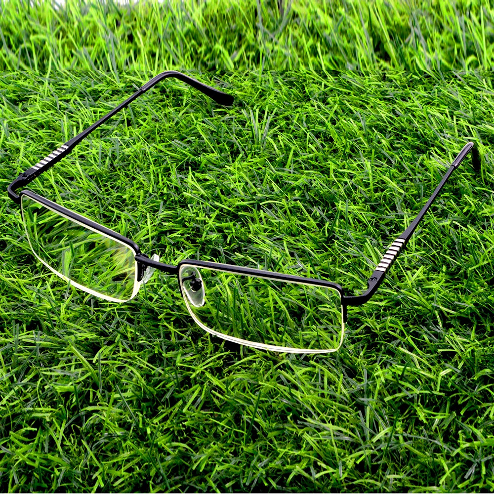 

Business Full-rim Al-mg Alloy Rectangle Light Weight Hinge Exquisite Temples Anti-fatigue Reading Glasses +0.75 To +4