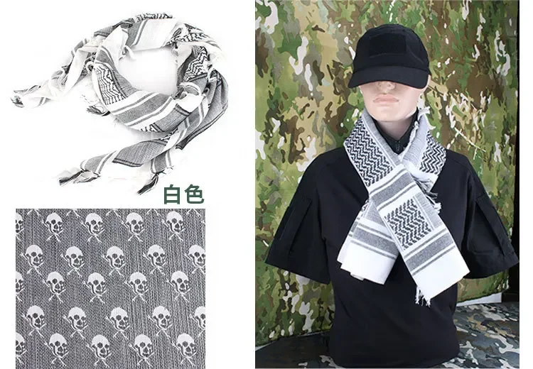 Утолщенная модель арабский квадратный шарф теплый анти-холодный анти-песок шаль