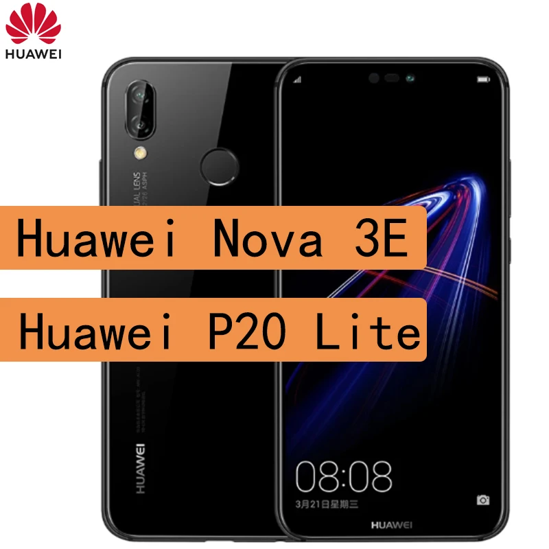 

Huawei P20 Lite smartphone Nova 3E Global Firmware 5.84" Screen Android 8.0 4GB RAM 64GB ROM