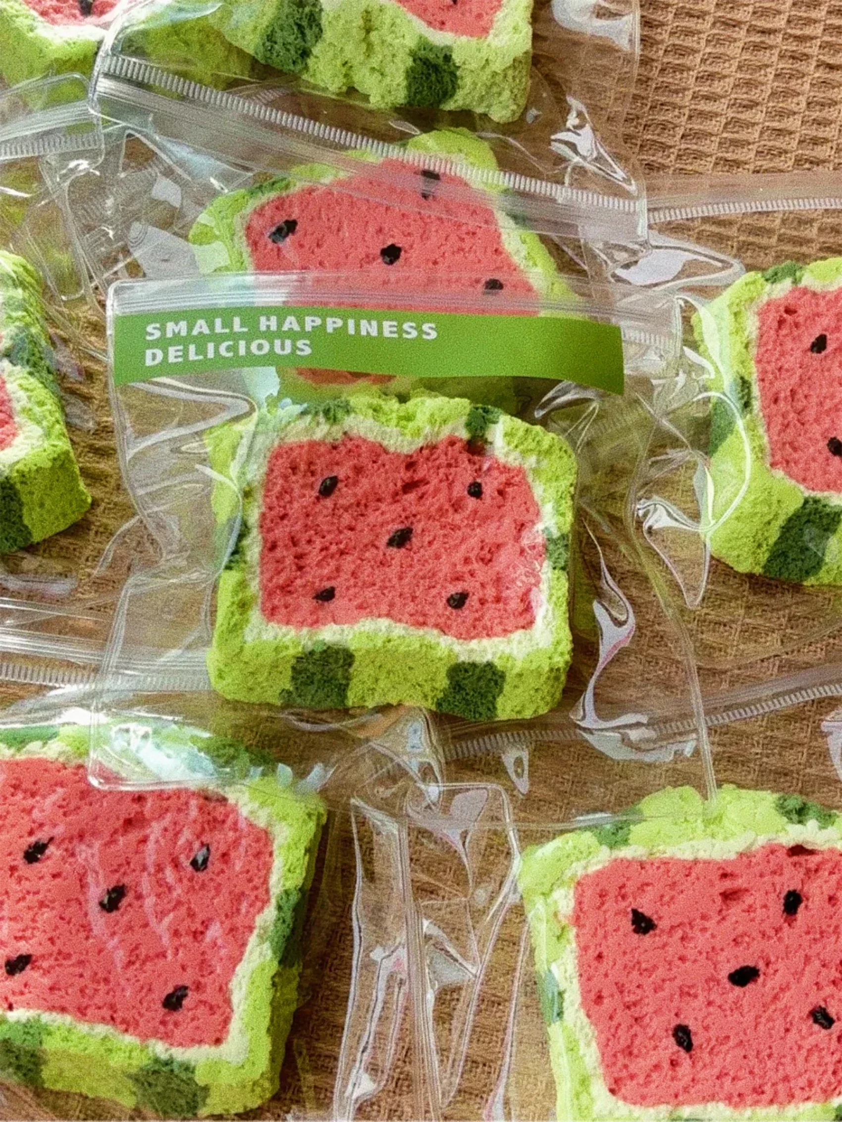 Арбузный тост Taba Squishy Силиконовый арбуз Одноэтажный Сжимаемая игрушка Гриши Моти