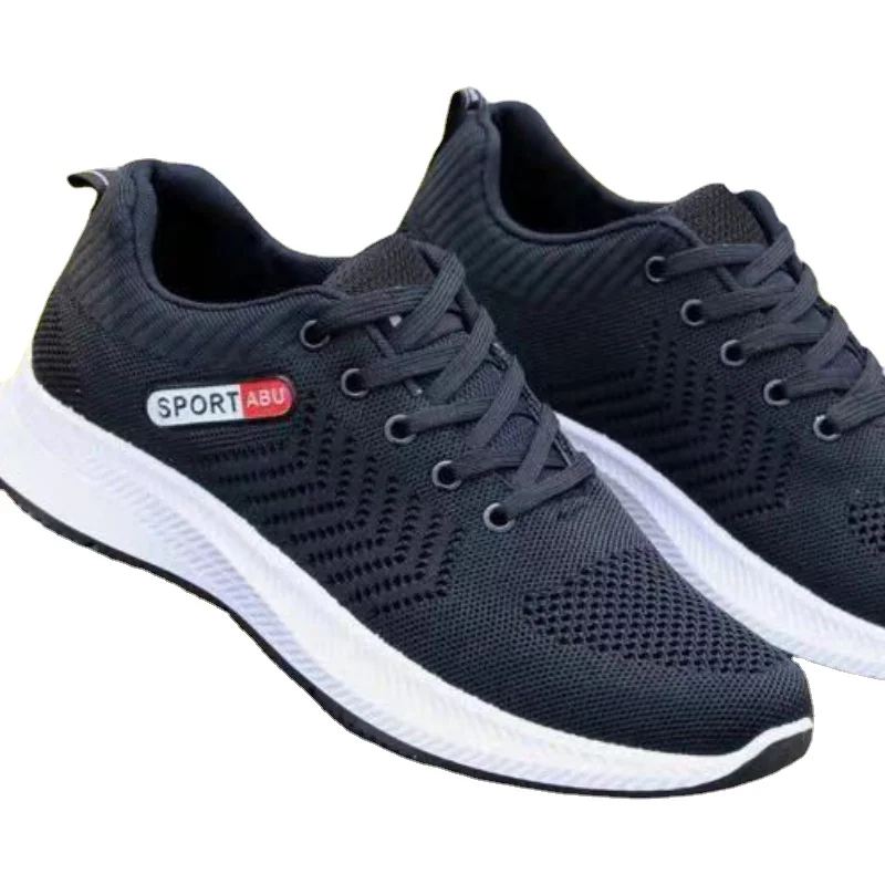 

New Korean Casual Shoes Lightweight Men's Sports Shoes Trendy All-Match Shoes Comfortable Mesh Running Shoes S10753-S10756 C1