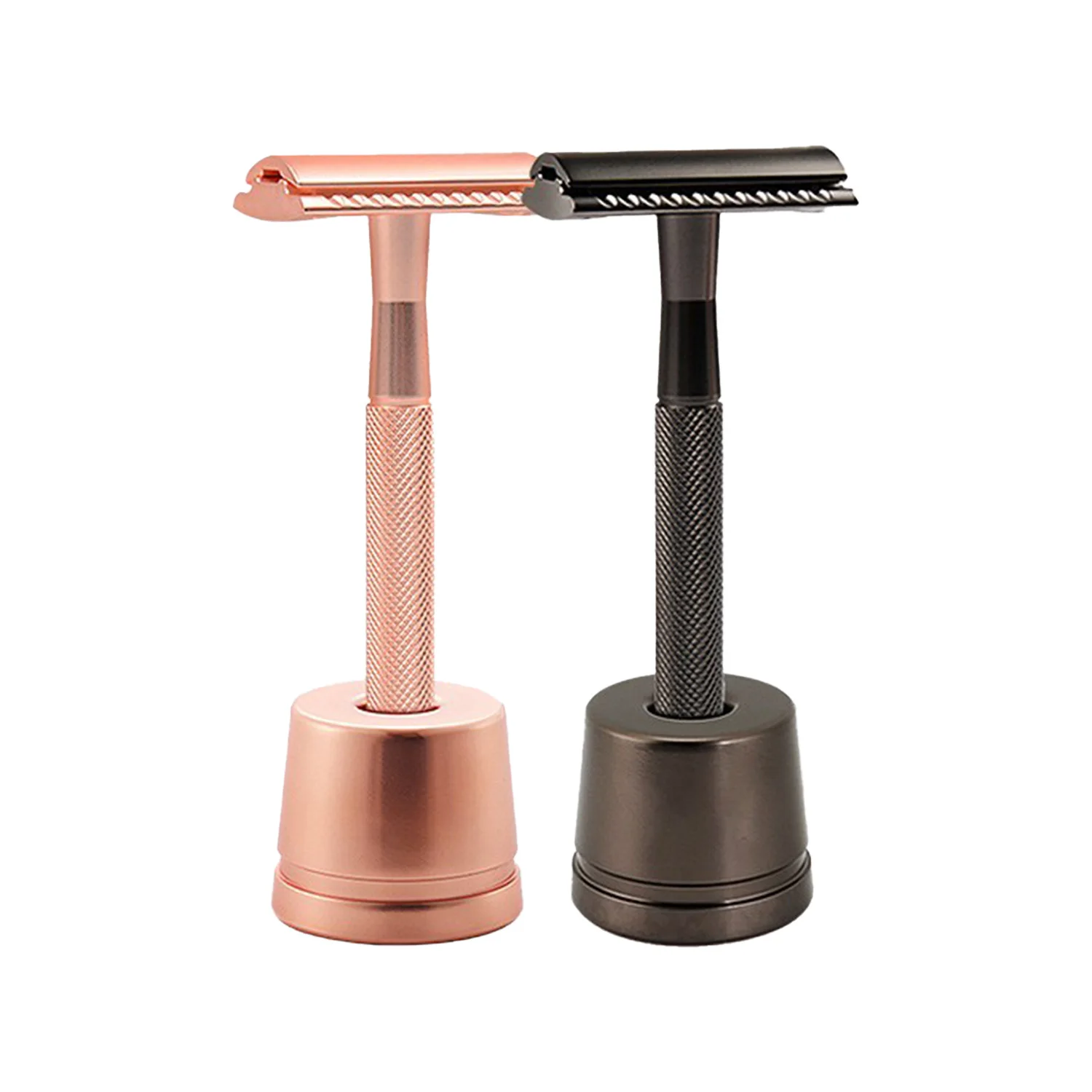 Безопасная подставка для бритвы MAIZIUP Мужская металлическая ручная из цинкового