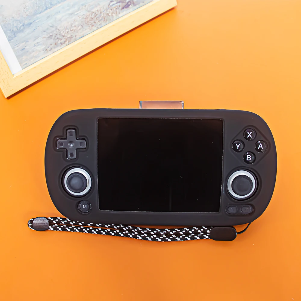 Силиконовый защитный чехол для игровой консоли ANBERNIC RG40XX H защита от падения