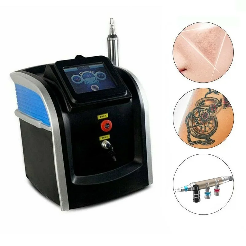 

NEW 4 In 1 Picosecond Laser Tattoo Removal Machine Pore Pigment Freckle Removal Skin Whitening Rejuvenation Laser Equipment