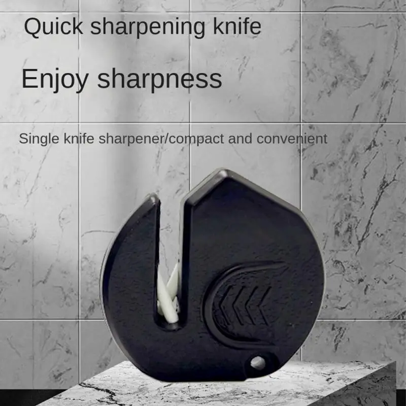 

2023 Mini Sharpener Small Fast Portable Sharpener Artifact New Outdoor Grindstone Ceramic Sharpener Tool