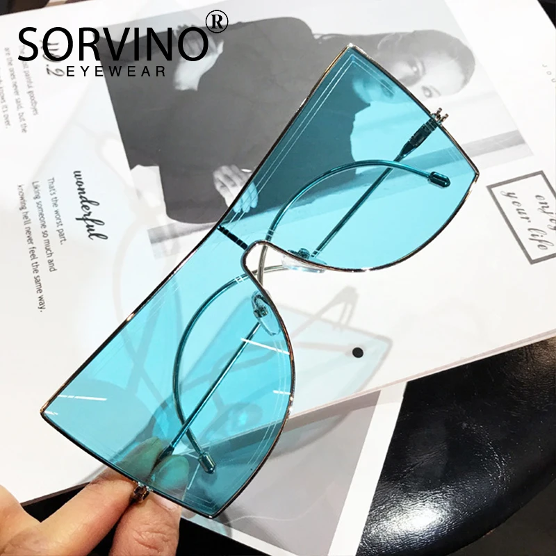 Мужские и женские солнцезащитные очки SORVINO дизайнерские в стиле ретро с