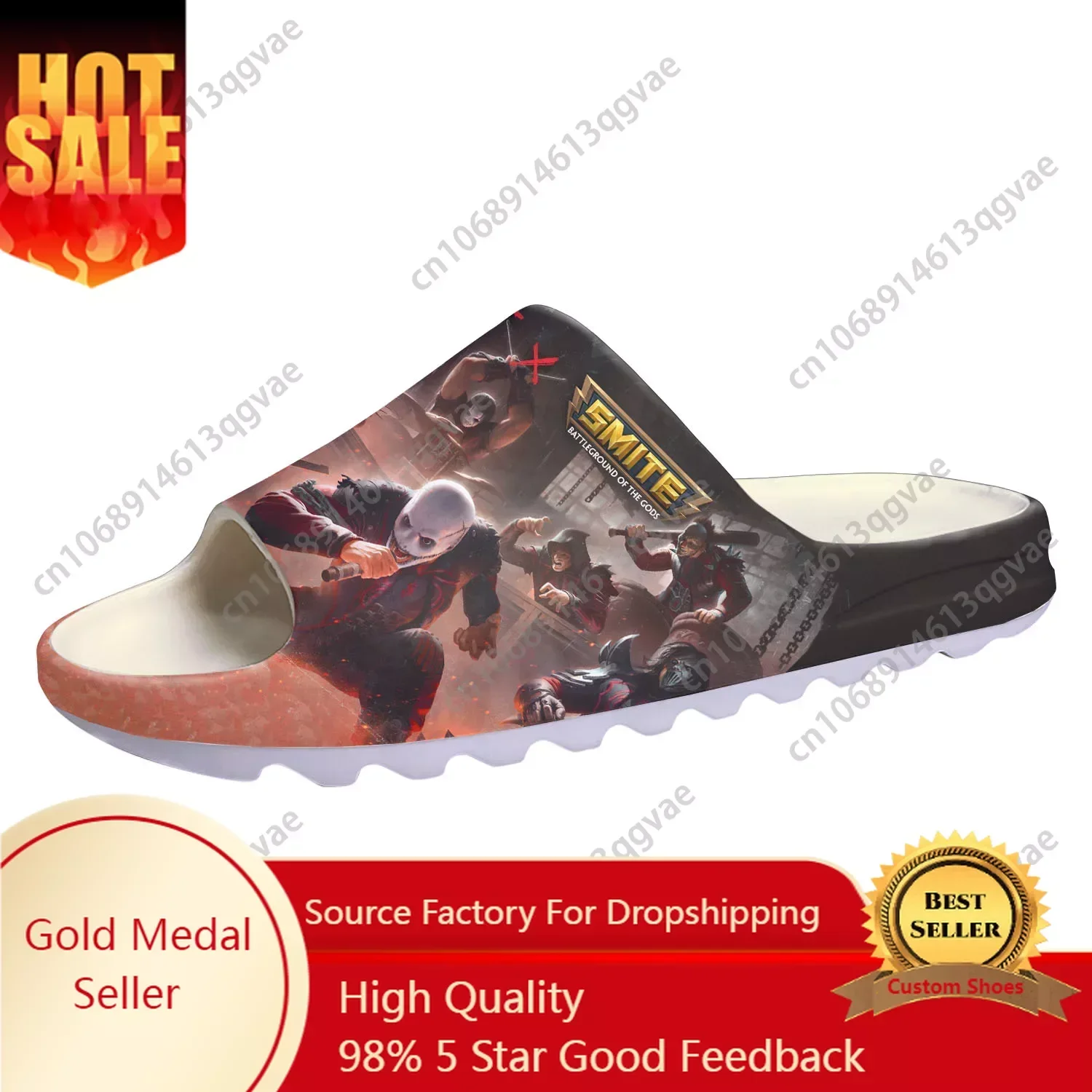 S-Slipknotss Heavy Mental Band Тапочки на мягкой подошве Домашние сабо Step On Water Shoes Мужские