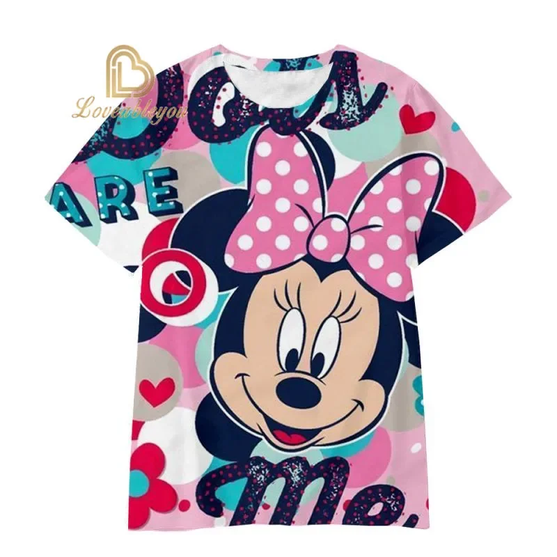 Детская летняя футболка с круглым вырезом и коротким рукавом